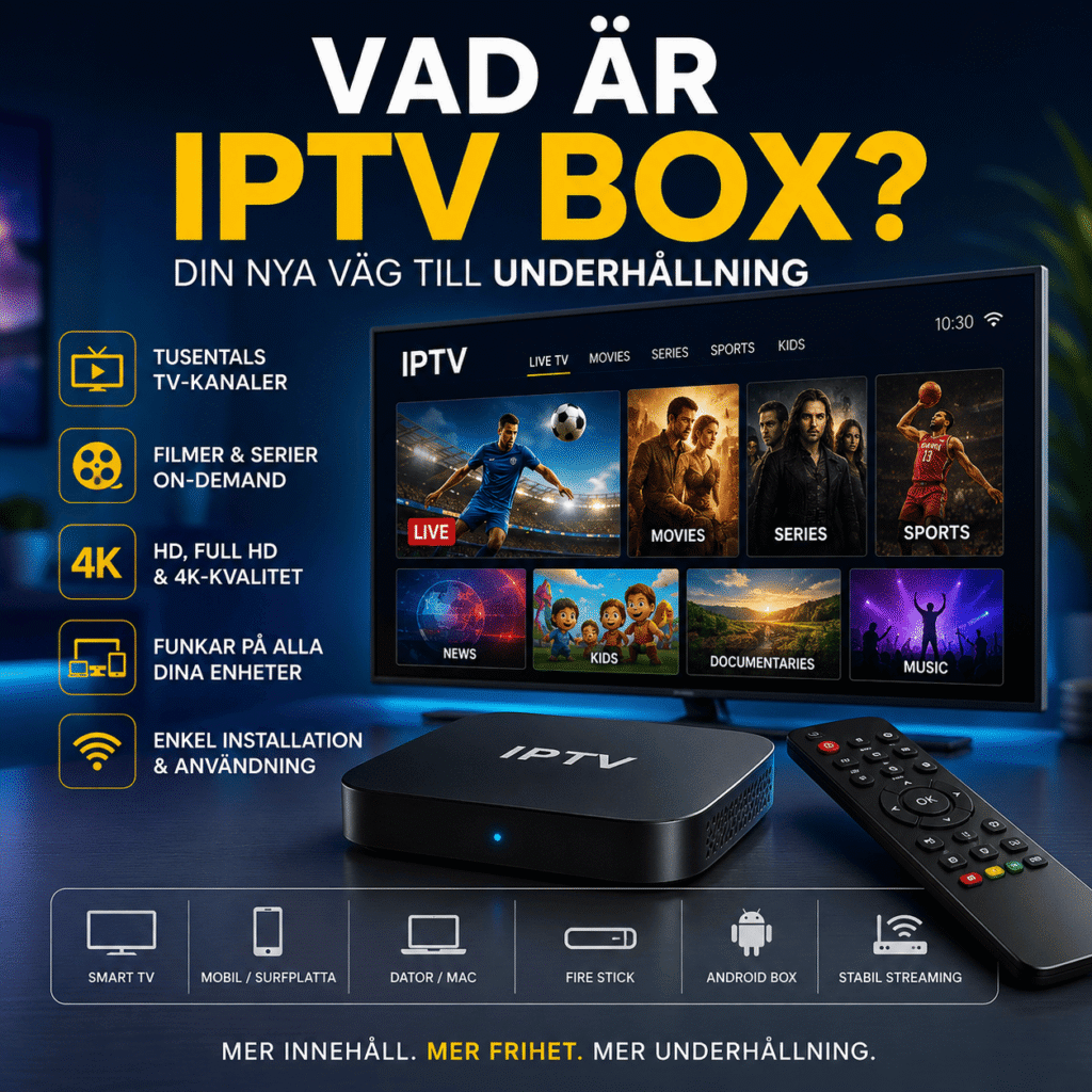 vad är iptv box