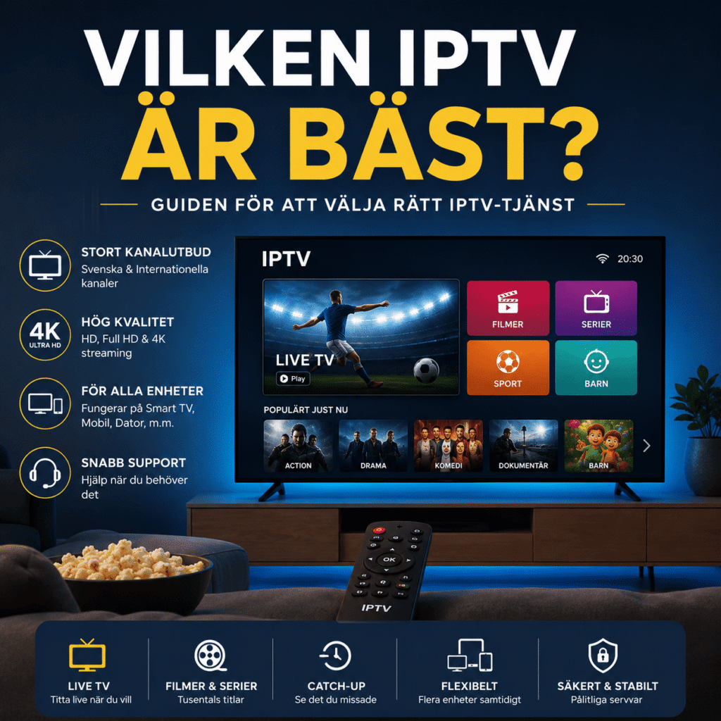 vilken iptv är bäst