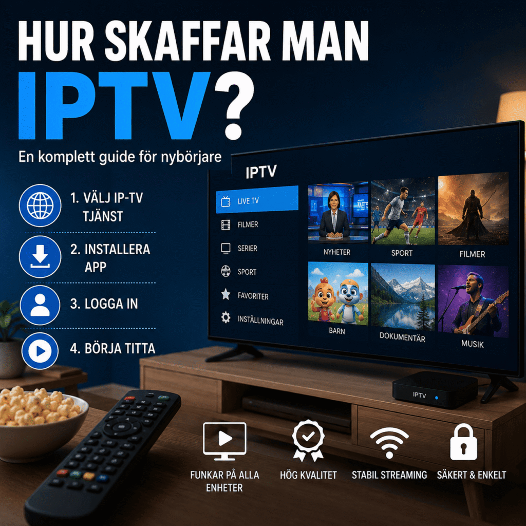 hur skaffar man iptv