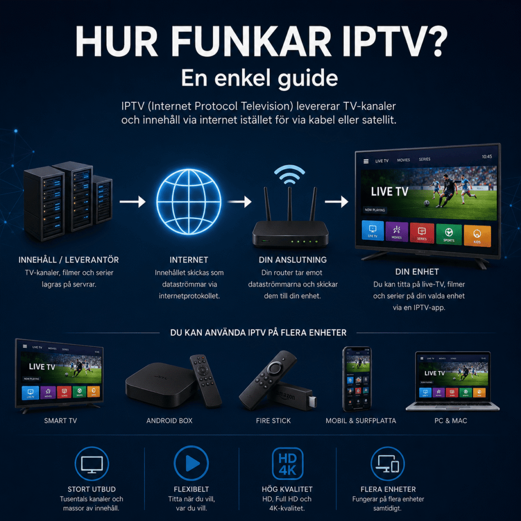 Hur funkar IPTV